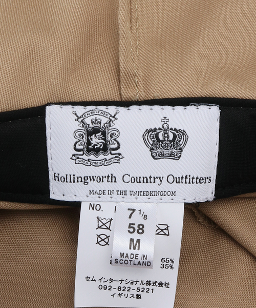 SLOBE IENA（スローブイエナ）の「【Hollingworth Country outfitters】 Sunbeam ハット（ハット・レディース・キャメル・FREE）」の10枚目の写真