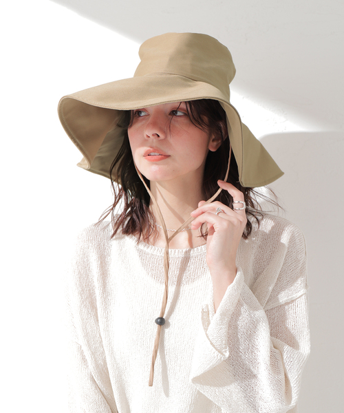 SLOBE IENA（スローブイエナ）の「【Hollingworth Country outfitters】 Sunbeam ハット（ハット・レディース・キャメル・FREE）」の13枚目の写真