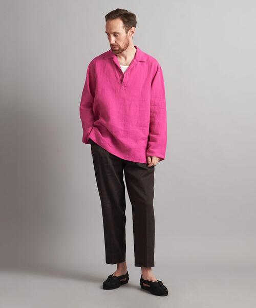 SOVEREIGN UNITED ARROWS リネン セットアップ シャツ SOVEREIGN UNITED ARROWS リネン セットアップ シャツ