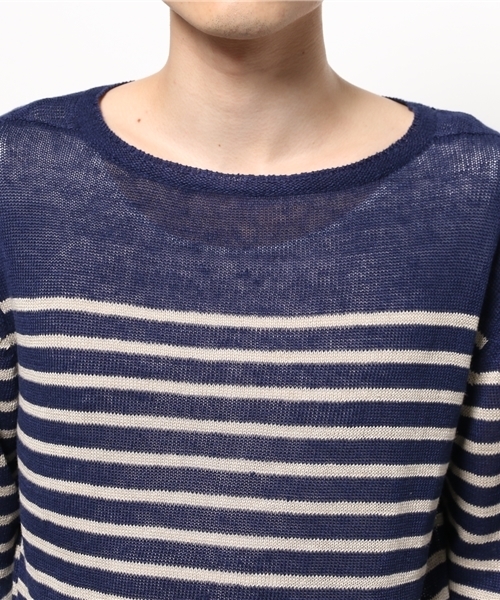 OUTLET（アウトレット）の「【Ciaopanic】LINENKNIT（ニット/セーター・メンズ・ネイビー・5）」の8枚目の写真