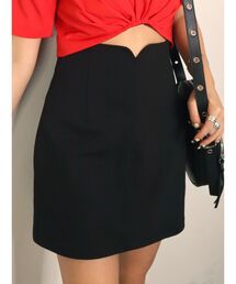 EMODA | カーブウエストミニスカート(スカート)