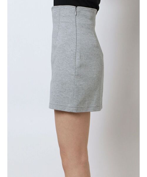 EMODA（エモダ）の「カーブウエストミニスカート（スカート・レディース・ブラック/グレー/ベージュ・SMALL/MEDIUM）」の10枚目の写真