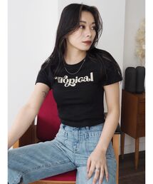 EVRIS | TropicalショートTシャツ(Tシャツ/カットソー)