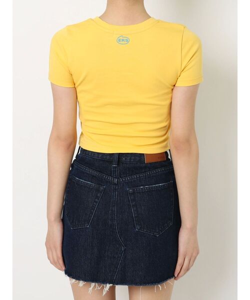 EVRIS（エヴリス）の「TropicalショートTシャツ（Tシャツ/カットソー・レディース・ブラック/イエロー/ホワイト・FREE）」の12枚目の写真