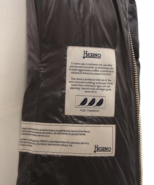 HERNO（ヘルノ）の「【予約】HERNO / フード ファー付き ダウン コート（その他アウター・レディース・チャコールグレー/カーキ・38/40）」の21枚目の写真