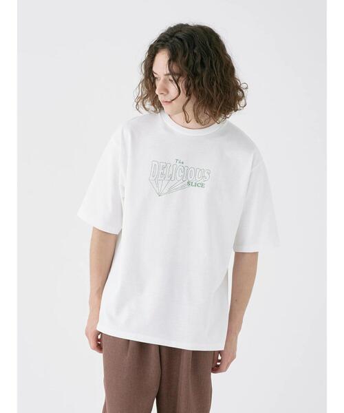 CRAFT STANDARD BOUTIQUE(クラフトスタンダードブティック)の「リサイクルヴィンテージプリントTEE-A(Tシャツ/カットソー・メンズ・ブルー/チャコールグレー/オフホワイト・M/L/XL)」の7枚目の写真