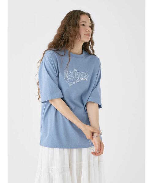 CRAFT STANDARD BOUTIQUE(クラフトスタンダードブティック)の「リサイクルヴィンテージプリントTEE-A(Tシャツ/カットソー・メンズ・ブルー/チャコールグレー/オフホワイト・M/L/XL)」の9枚目の写真