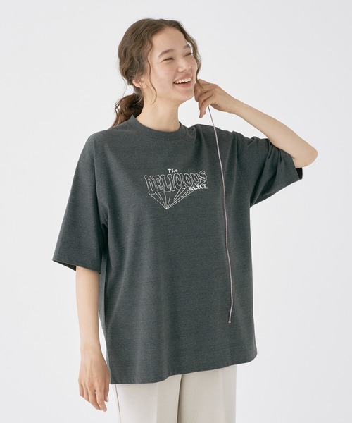 CRAFT STANDARD BOUTIQUE(クラフトスタンダードブティック)の「リサイクルヴィンテージプリントTEE-A(Tシャツ/カットソー・メンズ・ブルー/チャコールグレー/オフホワイト・M/L/XL)」の2枚目の写真