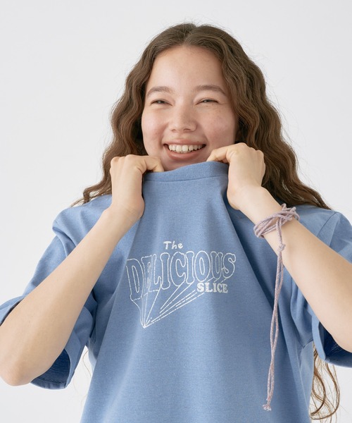 CRAFT STANDARD BOUTIQUE(クラフトスタンダードブティック)の「リサイクルヴィンテージプリントTEE-A(Tシャツ/カットソー・メンズ・ブルー/チャコールグレー/オフホワイト・M/L/XL)」の3枚目の写真
