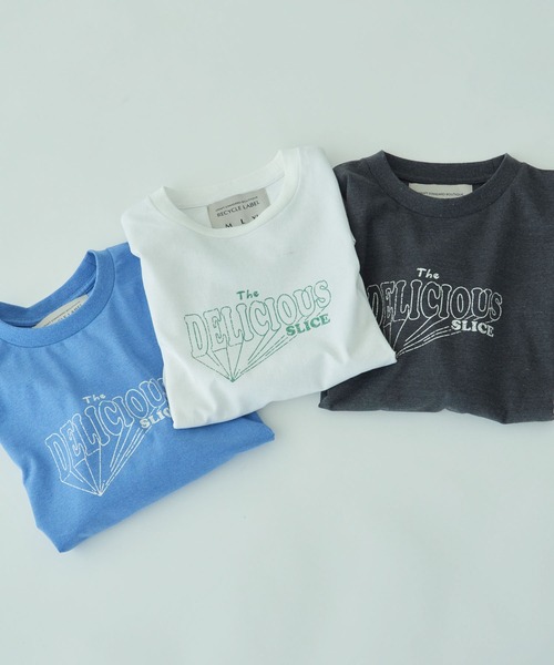 CRAFT STANDARD BOUTIQUE(クラフトスタンダードブティック)の「リサイクルヴィンテージプリントTEE-A(Tシャツ/カットソー・メンズ・ブルー/チャコールグレー/オフホワイト・M/L/XL)」の5枚目の写真