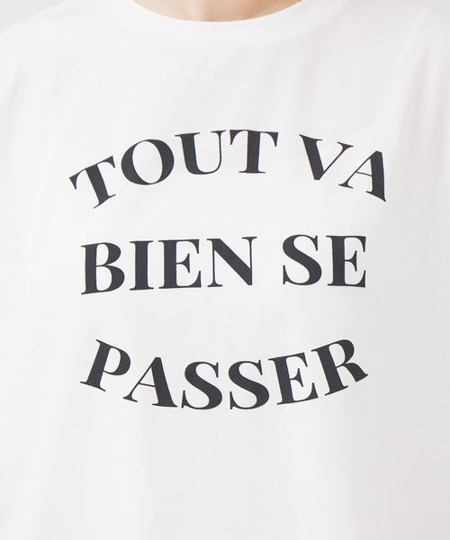 abahouse mavie（アバハウスマヴィ）の「コンパクトロゴＴシャツ（Tシャツ/カットソー・レディース・ホワイト系その他/チャコールグレー/グレー/ホワイト系その他2・フリー）」の7枚目の写真