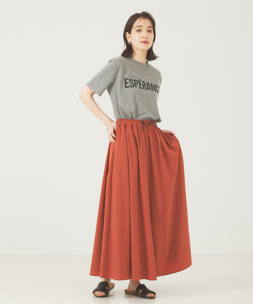 abahouse mavie（アバハウスマヴィ）の「コンパクトロゴＴシャツ（Tシャツ/カットソー・レディース・ホワイト系その他/チャコールグレー/グレー/ホワイト系その他2・フリー）」の17枚目の写真
