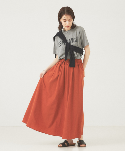 abahouse mavie（アバハウスマヴィ）の「コンパクトロゴＴシャツ（Tシャツ/カットソー・レディース・ホワイト系その他/チャコールグレー/グレー/ホワイト系その他2・フリー）」の18枚目の写真