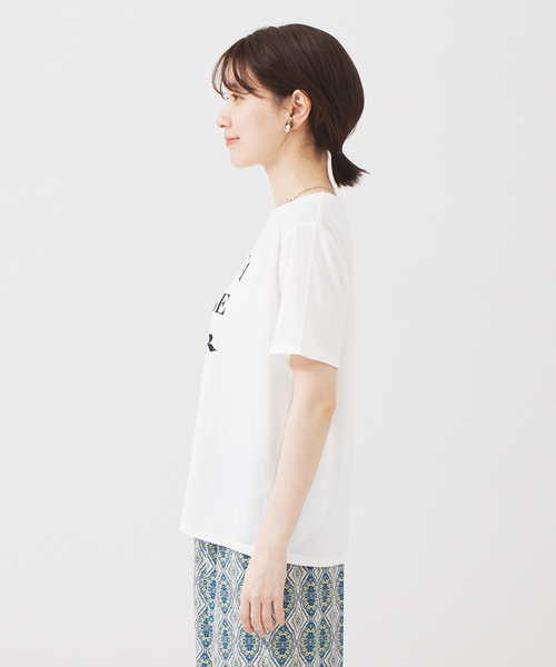 abahouse mavie（アバハウスマヴィ）の「コンパクトロゴＴシャツ（Tシャツ/カットソー・レディース・ホワイト系その他/チャコールグレー/グレー/ホワイト系その他2・フリー）」の21枚目の写真