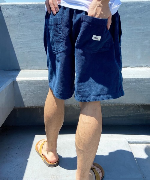Quiksilver(クイックシルバー)の「QUIKSILVER/クイックシルバー ショートパンツ/ショーツ/短パン サーフ コーデュロイ QWS232010(その他パンツ・メンズ・ブルー/ベージュ・S/M)」の5枚目の写真