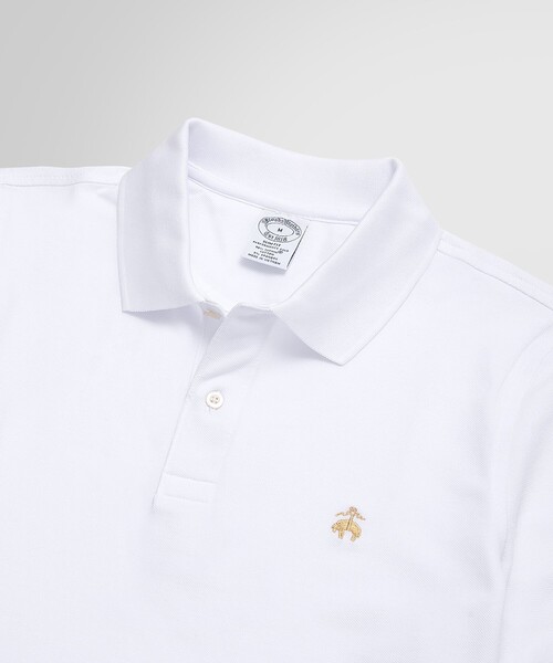 BROOKS BROTHERS(ブルックスブラザーズ)の「GF スーピマコットン ストレッチピケ パフォーマンス ポロシャツ Slim Fit(ポロシャツ・メンズ・レッド/チャコール/ダークグリーン/ホワイト・LARGE/MEDIUM/SMALL/X-LARGE/X-SMALL/XX-LARGE)」の15枚目の写真