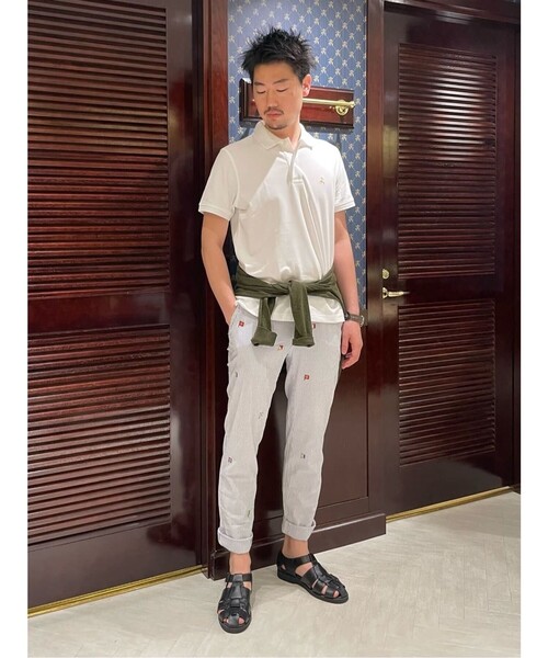 BROOKS BROTHERS(ブルックスブラザーズ)の「GF スーピマコットン ストレッチピケ パフォーマンス ポロシャツ Slim Fit(ポロシャツ・メンズ・レッド/チャコール/ダークグリーン/ホワイト・LARGE/MEDIUM/SMALL/X-LARGE/X-SMALL/XX-LARGE)」の14枚目の写真