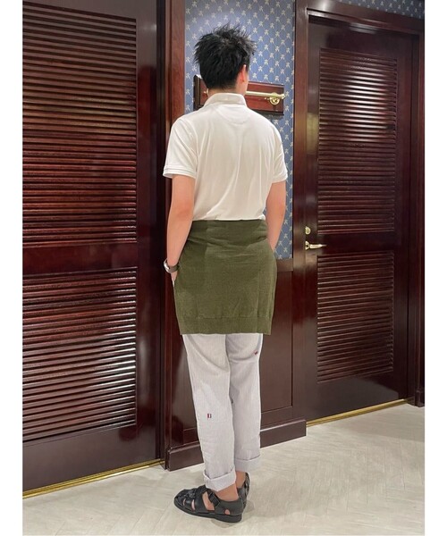 BROOKS BROTHERS(ブルックスブラザーズ)の「GF スーピマコットン ストレッチピケ パフォーマンス ポロシャツ Slim Fit(ポロシャツ・メンズ・レッド/チャコール/ダークグリーン/ホワイト・LARGE/MEDIUM/SMALL/X-LARGE/X-SMALL/XX-LARGE)」の13枚目の写真