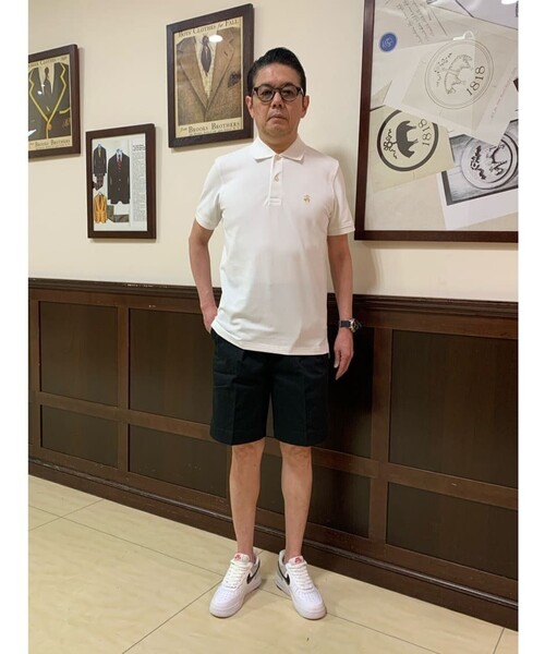 BROOKS BROTHERS(ブルックスブラザーズ)の「GF スーピマコットン ストレッチピケ パフォーマンス ポロシャツ Slim Fit(ポロシャツ・メンズ・レッド/チャコール/ダークグリーン/ホワイト・LARGE/MEDIUM/SMALL/X-LARGE/X-SMALL/XX-LARGE)」の11枚目の写真