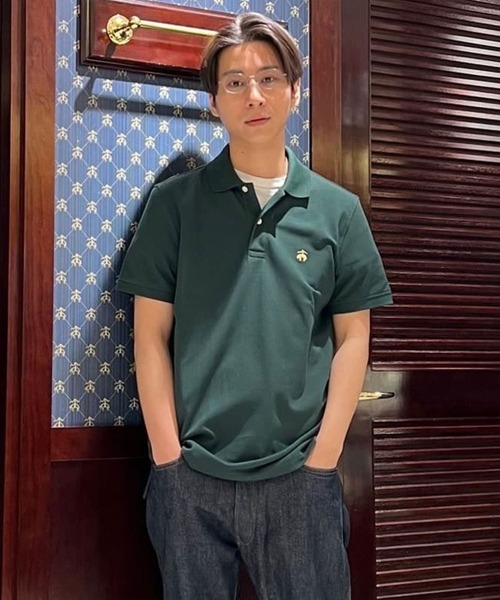 BROOKS BROTHERS(ブルックスブラザーズ)の「GF スーピマコットン ストレッチピケ パフォーマンス ポロシャツ Slim Fit(ポロシャツ・メンズ・レッド/チャコール/ダークグリーン/ホワイト・LARGE/MEDIUM/SMALL/X-LARGE/X-SMALL/XX-LARGE)」の3枚目の写真