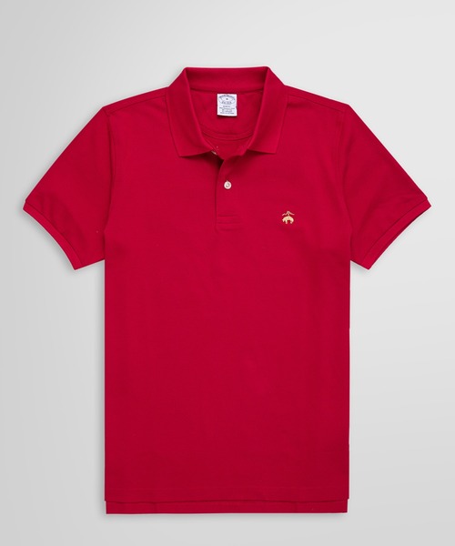 BROOKS BROTHERS(ブルックスブラザーズ)の「GF スーピマコットン ストレッチピケ パフォーマンス ポロシャツ Slim Fit(ポロシャツ・メンズ・レッド/チャコール/ダークグリーン/ホワイト・LARGE/MEDIUM/SMALL/X-LARGE/X-SMALL/XX-LARGE)」の10枚目の写真