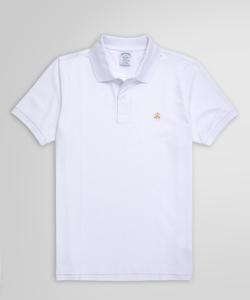 BROOKS BROTHERS(ブルックスブラザーズ)の「GF スーピマコットン ストレッチピケ パフォーマンス ポロシャツ Slim Fit(ポロシャツ・メンズ・レッド/チャコール/ダークグリーン/ホワイト・LARGE/MEDIUM/SMALL/X-LARGE/X-SMALL/XX-LARGE)」の5枚目の写真