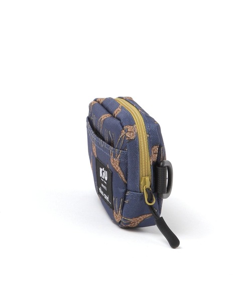 KiU（キウ）の「【KiU(キウ)】コラボアニマルポーチM（ポーチ・レディース・ベージュ/カーキ/ネイビー・0）」の4枚目の写真