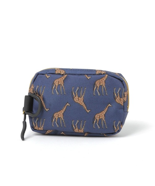 KiU（キウ）の「【KiU(キウ)】コラボアニマルポーチM（ポーチ・レディース・ベージュ/カーキ/ネイビー・0）」の5枚目の写真