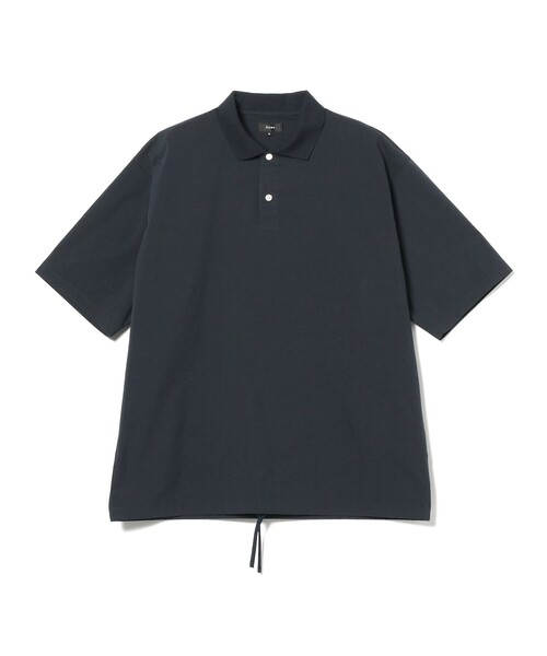 BEAMS（ビームス）の「BEAMS / フェイク イン ポロシャツ（ポロシャツ・メンズ・ライトグレー/ネイビー・M/L/XL/S）」の3枚目の写真