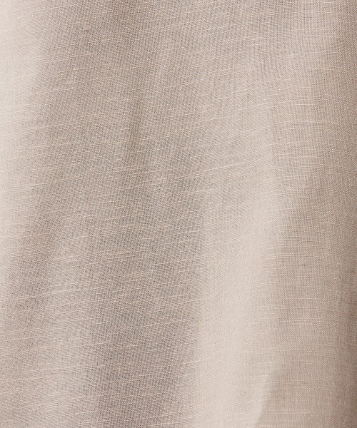 CHIC STYLE(シックスタイル)の「<大きいサイズ>レーヨン麻Vネックノースリーブチュニックブラウス シックスタイル(シャツ/ブラウス・レディース・ベージュ/チャコール・5L/L/4L/LL/3L)」の17枚目の写真