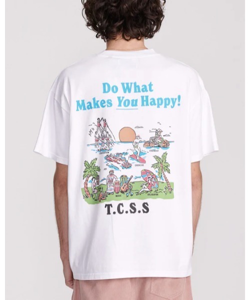 TCSS（ティーシーエスエス）の「DESIGN TEE/Critical Slide(クリティカルスライド)TCSS半袖Tシャツ（Tシャツ/カットソー・メンズ・ホワイト/カーキ・MEDIUM/LARGE/SMALL/X-LARGE）」の11枚目の写真