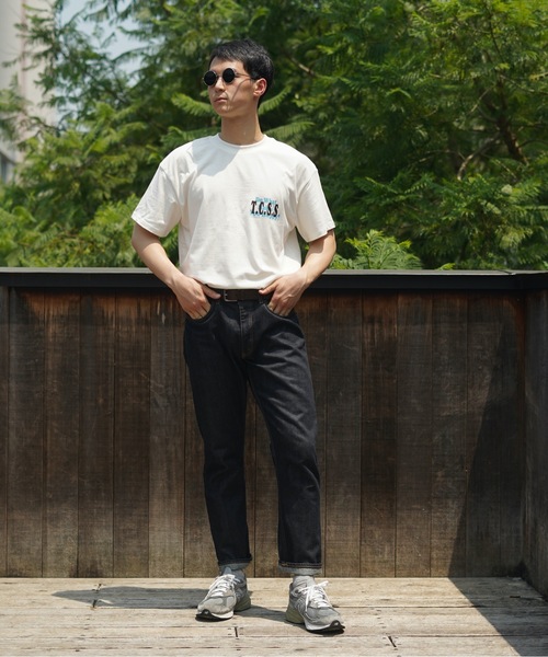 TCSS（ティーシーエスエス）の「DESIGN TEE/Critical Slide(クリティカルスライド)TCSS半袖Tシャツ（Tシャツ/カットソー・メンズ・ホワイト/カーキ・MEDIUM/LARGE/SMALL/X-LARGE）」の5枚目の写真