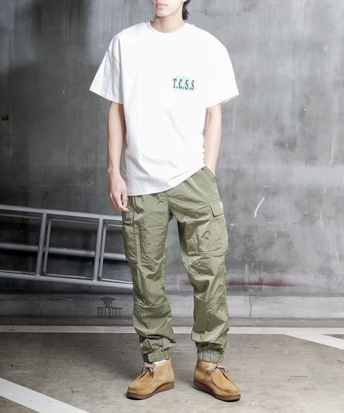 TCSS（ティーシーエスエス）の「DESIGN TEE/Critical Slide(クリティカルスライド)TCSS半袖Tシャツ（Tシャツ/カットソー・メンズ・ホワイト/カーキ・MEDIUM/LARGE/SMALL/X-LARGE）」の20枚目の写真