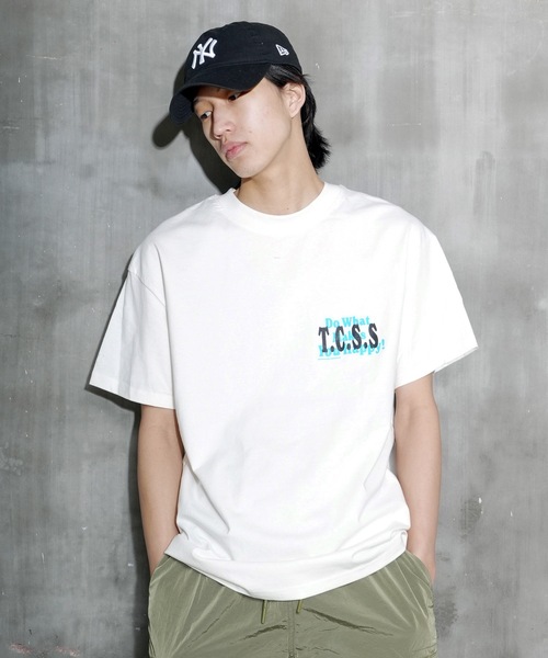 TCSS（ティーシーエスエス）の「DESIGN TEE/Critical Slide(クリティカルスライド)TCSS半袖Tシャツ（Tシャツ/カットソー・メンズ・ホワイト/カーキ・MEDIUM/LARGE/SMALL/X-LARGE）」の22枚目の写真