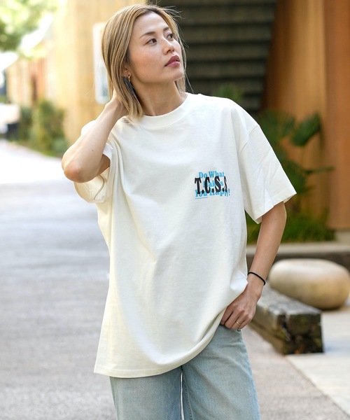 TCSS（ティーシーエスエス）の「DESIGN TEE/Critical Slide(クリティカルスライド)TCSS半袖Tシャツ（Tシャツ/カットソー・メンズ・ホワイト/カーキ・MEDIUM/LARGE/SMALL/X-LARGE）」の14枚目の写真