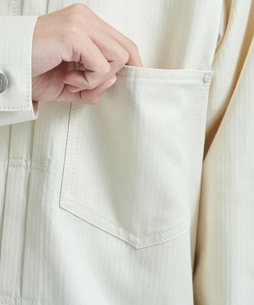 The Letters/ザレターズ】WORK TUCK JACKET（デニムジャケット