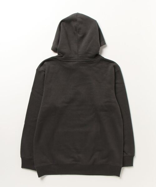 LOGOS park(ロゴスパーク)の「【LOGOS Park/ロゴスパーク】裏起毛 ワンポイントロゴ刺繍 プルオーバーパーカー(パーカー・レディース・スミクロ/カーキ/マスタード/グレイッシュベージュ・L/M)」の5枚目の写真