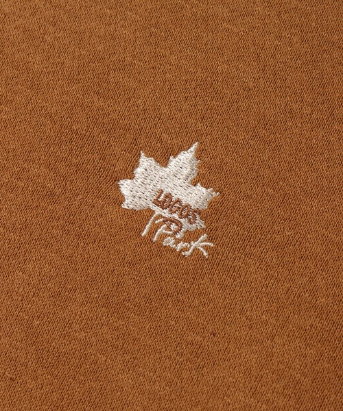 LOGOS park(ロゴスパーク)の「【LOGOS Park/ロゴスパーク】裏起毛 ワンポイントロゴ刺繍 プルオーバーパーカー(パーカー・レディース・スミクロ/カーキ/マスタード/グレイッシュベージュ・L/M)」の17枚目の写真
