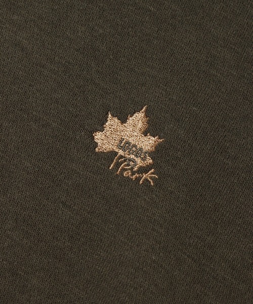 LOGOS park(ロゴスパーク)の「【LOGOS Park/ロゴスパーク】裏起毛 ワンポイントロゴ刺繍 プルオーバーパーカー(パーカー・レディース・スミクロ/カーキ/マスタード/グレイッシュベージュ・L/M)」の16枚目の写真