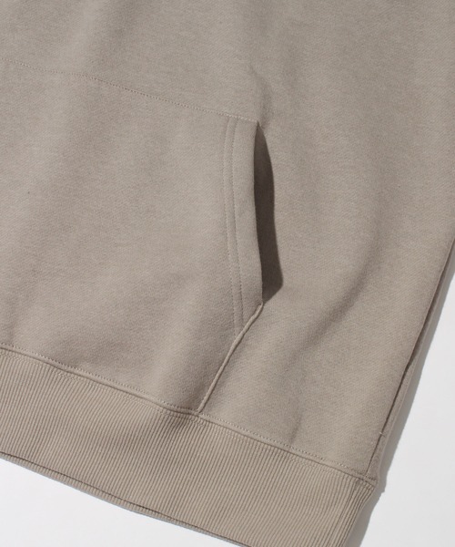 LOGOS park(ロゴスパーク)の「【LOGOS Park/ロゴスパーク】裏起毛 ワンポイントロゴ刺繍 プルオーバーパーカー(パーカー・レディース・スミクロ/カーキ/マスタード/グレイッシュベージュ・L/M)」の20枚目の写真