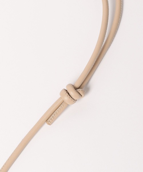 Me%(ミィパーセント)の「【サイズ調節可能】コードモバイルストラップ 968039(スマホグッズ・レディース・ブラウン/ブラック/パープル/グレー/アイボリー・FREE)」の22枚目の写真