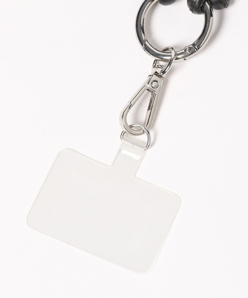 Me%(ミィパーセント)の「【サイズ調節可能】コードモバイルストラップ 968039(スマホグッズ・レディース・ブラウン/ブラック/パープル/グレー/アイボリー・FREE)」の11枚目の写真