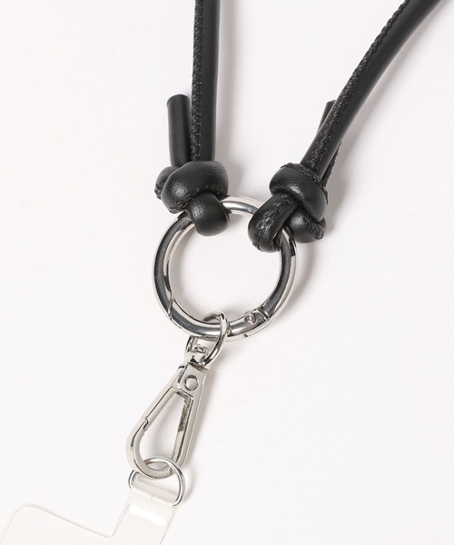 Me%(ミィパーセント)の「【サイズ調節可能】コードモバイルストラップ 968039(スマホグッズ・レディース・ブラウン/ブラック/パープル/グレー/アイボリー・FREE)」の15枚目の写真