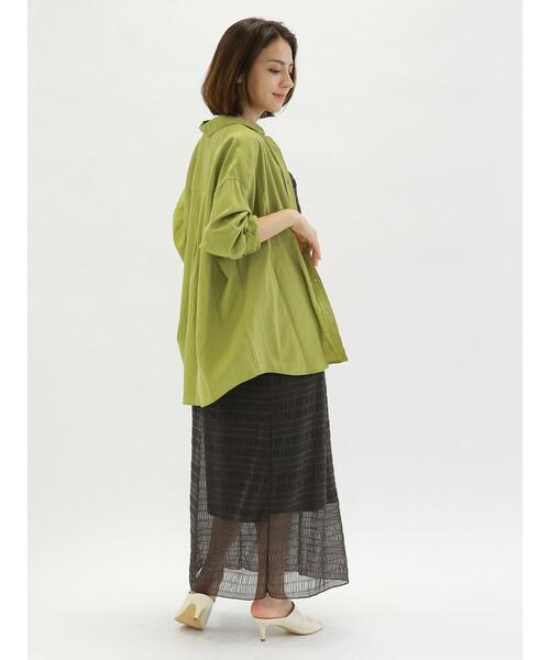 ミニー❣️ FujiiKaze2025NATourポテチTシャツグリーンL Te chichi（テチチ）の「リネン混シャツ（シャツ/ブラウス）」 - WEAR