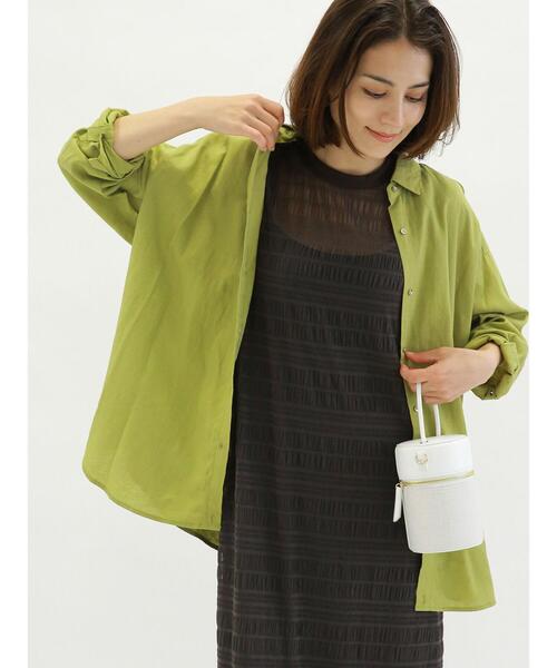 Te chichi（テチチ）の「リネン混シャツ（シャツ/ブラウス）」 - WEAR