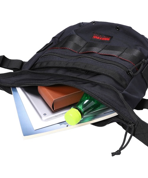 BRIEFING（ブリーフィング）の「BRIEFING DAY TRIPPER/S BRF105219（ショルダーバッグ・メンズ・ブラック/ネイビー・FREE）」の3枚目の写真