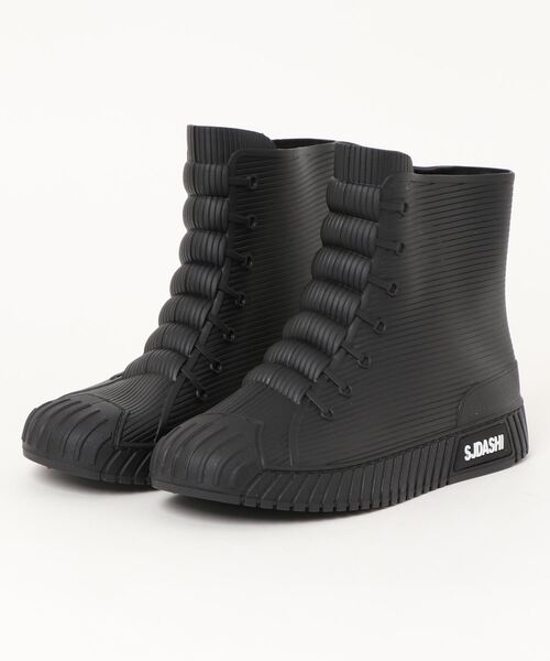 aimoha（アイモハ）の「aimoha men完全防水レインブーツ（レインシューズ・メンズ・ブルー/レッド/ブラック/イエロー/グレー・26.0cm/25.0cm/26.5cm/27.0cm/25.5cm/27.5cm/24.5cm）」の2枚目の写真