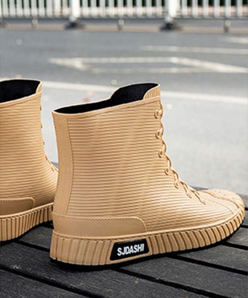 aimoha（アイモハ）の「aimoha men完全防水レインブーツ（レインシューズ・メンズ・ブルー/レッド/ブラック/イエロー/グレー・26.0cm/25.0cm/26.5cm/27.0cm/25.5cm/27.5cm/24.5cm）」の18枚目の写真