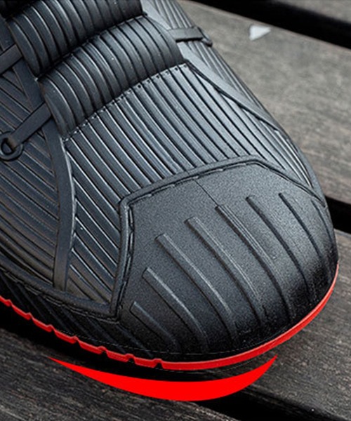 aimoha（アイモハ）の「aimoha men完全防水レインブーツ（レインシューズ・メンズ・ブルー/レッド/ブラック/イエロー/グレー・26.0cm/25.0cm/26.5cm/27.0cm/25.5cm/27.5cm/24.5cm）」の10枚目の写真