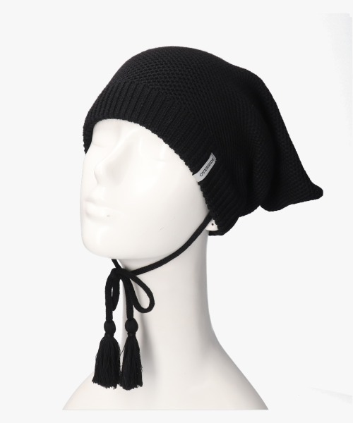 OVERRIDE（オーバーライド）の「【mini12月号掲載】OVERRIDE KNIT LOOSE CAT BEANIE SG / オーバーライド（ニットキャップ/ビーニー・レディース・グレー/ブラック/レッド・57~59cm）」の15枚目の写真